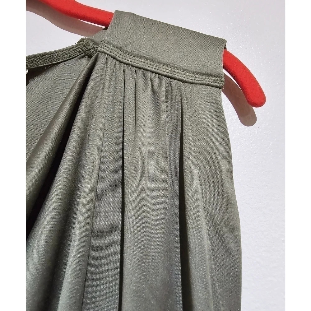 ✨️4/$20. Rachel Roy Loden Sleeveless Blouson Dress, Elastic Waist, Cowl Neck, XS - Picture 5 of 11